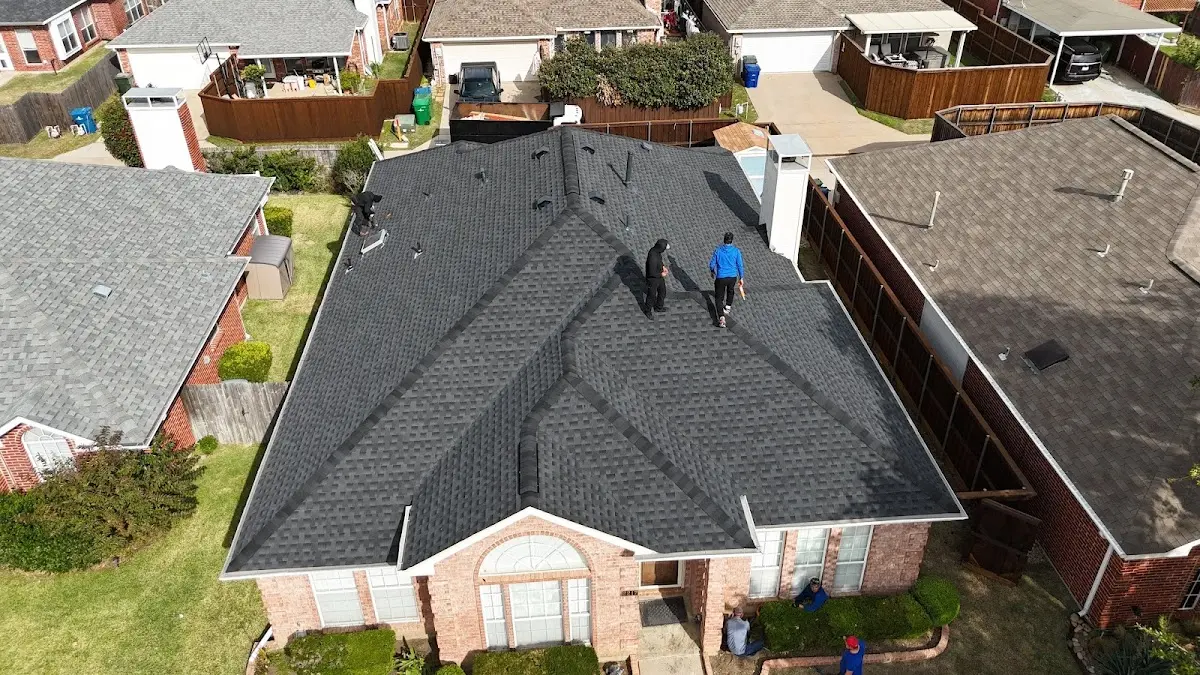 Commercial Roofing work in progress on a Winter Springs property